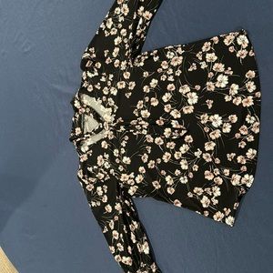 Floral print blouse
